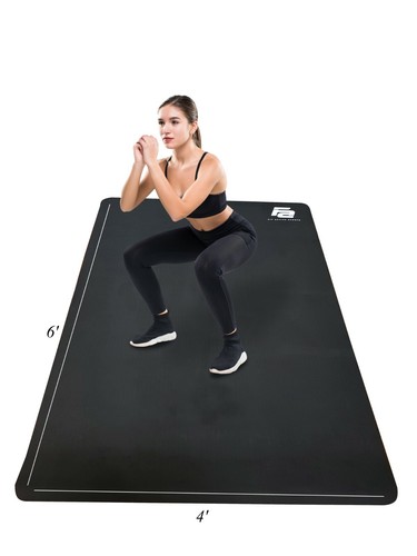 Large exercise mat 4 - large, 4'
