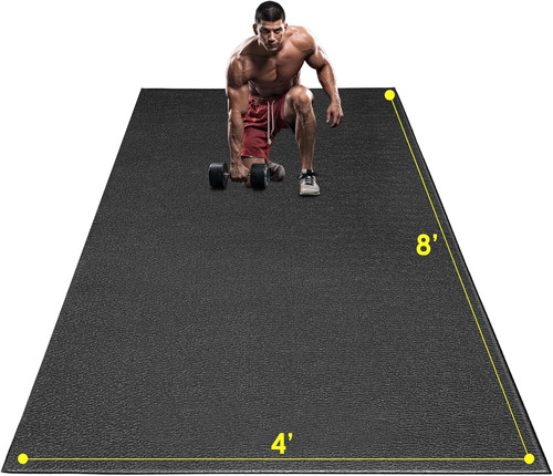 Large exercise mat 6 - exercise, 6'/8'