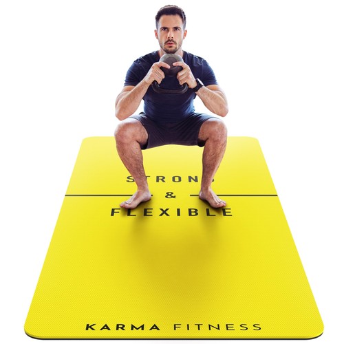 Large exercise mat extra - exercise,