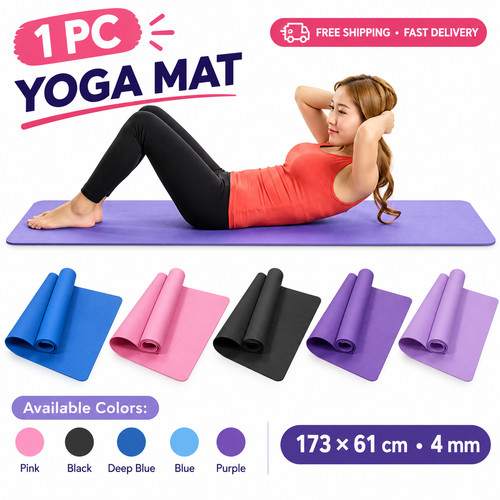 4mm yoga mat - non, exercise